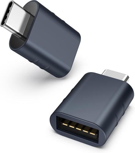 Disenkelubo محول USB-C إلى USB 3.0 - قطعتان فضي
