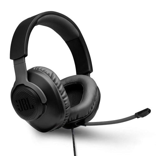 JBL Quantum 100 سماعة ألعاب سلكية بميكروفون قابل ل...