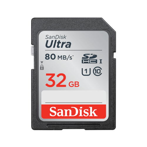 SanDisk Ultra بطاقة SDHC سعة 32GB سرعة 120MB/s - C...