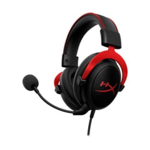 HyperX Cloud II سماعة ألعاب سلكية 7.1 - أحمر وأسود
