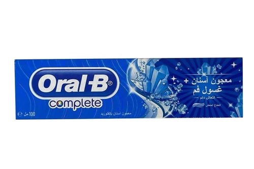 معجون أسنان أورال-بي (Oral-B) بنكهة النعناع المنعش...