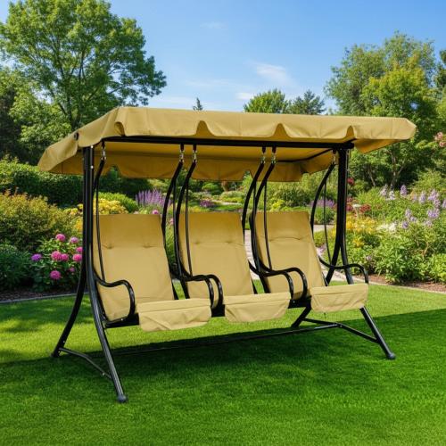 Swing with umbrella
