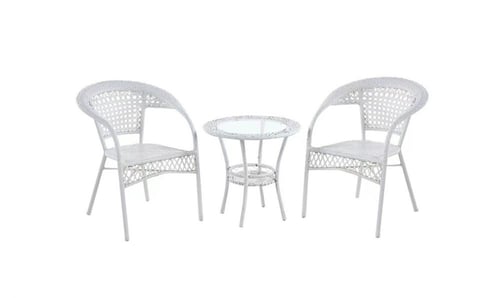 طقم كراسي جلسات خارجية مع طاولة