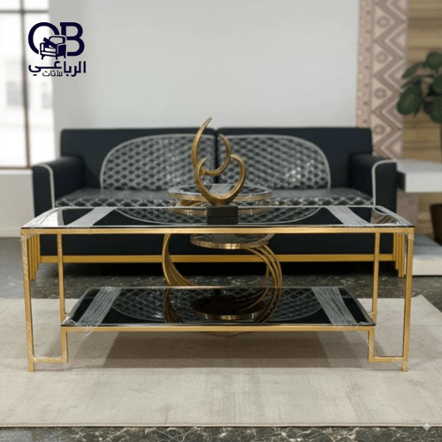 طاولات ضيافة فخمة دورين ( 5 قطع أو 7 قطع)