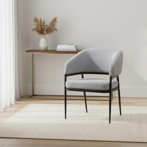 كرسي مودرن أنيق بتصميم انسيابي يناسب جميع أنواع ال...