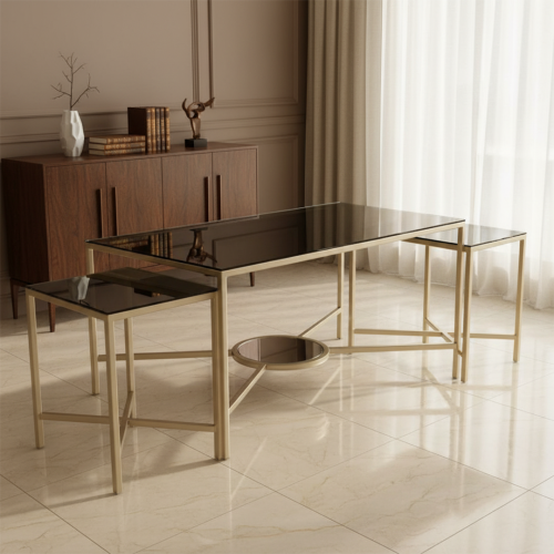 طقم طاولات تقديم x ( 5 قطع أو 7 قطع)