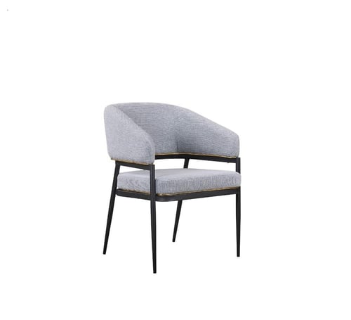 كرسي مودرن أنيق بتصميم انسيابي يناسب جميع أنواع ال...