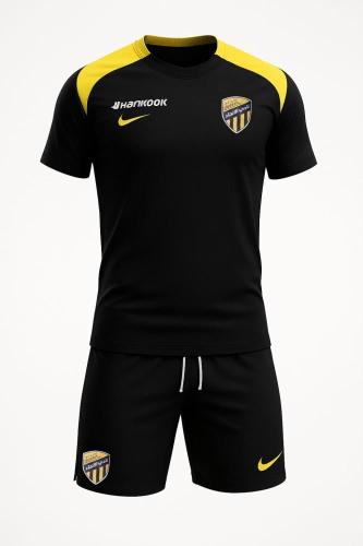 طقم تمارين الاتحاد الأسود 2026 همسه نبض