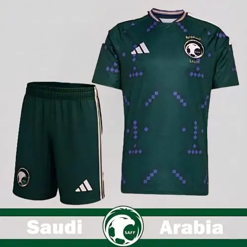 طقم الاخضر المنتخب السعودي الجديد 2026