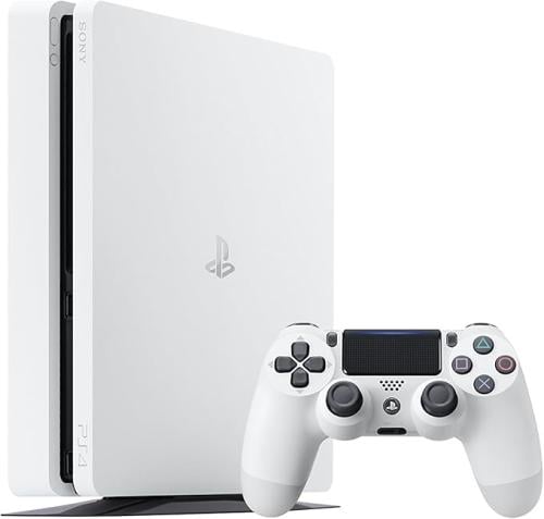 جهاز بلايستيشن 4 Slim (Glacier White) قيقا 500- تح...