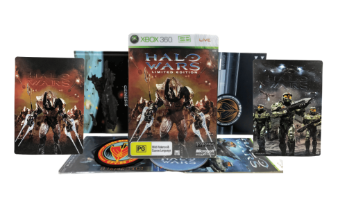 HALO Wars (Xbox 360) *BOXED LIMITED STEEL EDITION...