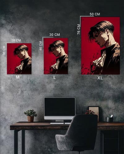 بوستر هجوم العمالقه ليفاي