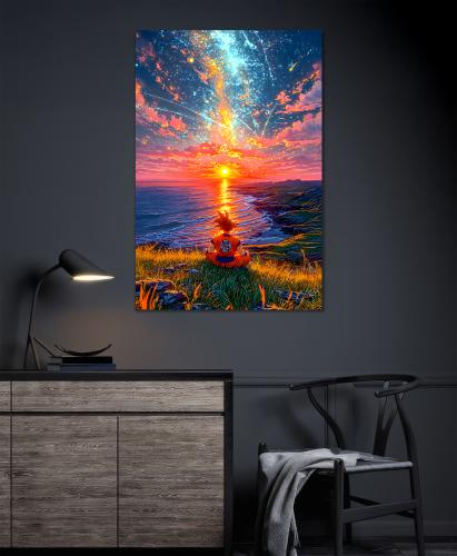 لوحة دراغون بول | غوكو سوبر سايان