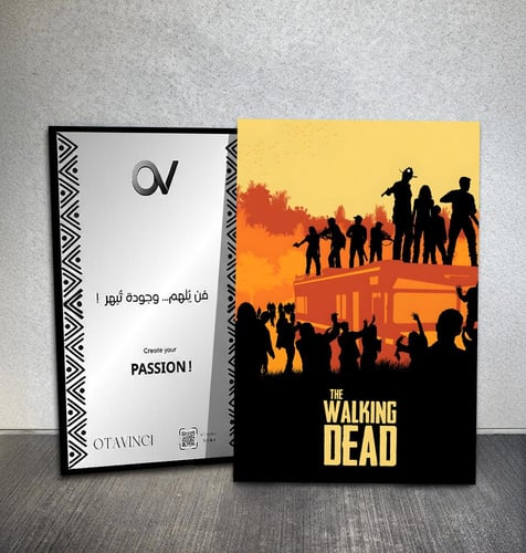 بوستر ذا ووكينغ ديد معدني