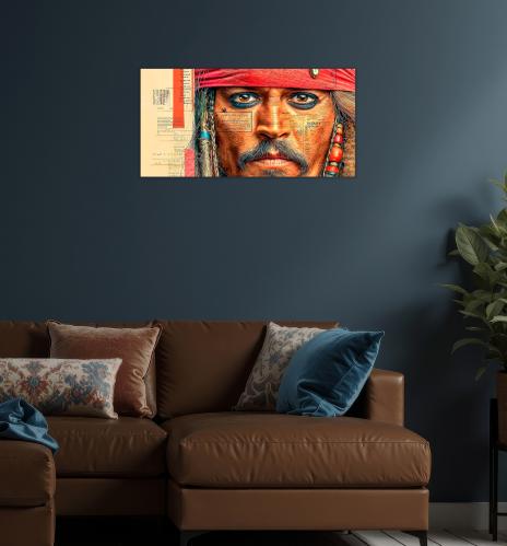 بوستر جاك سبارو – قرصان الكاريبي