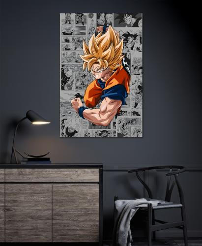 لوحة دراغون بول | غوكو سوبر سايان