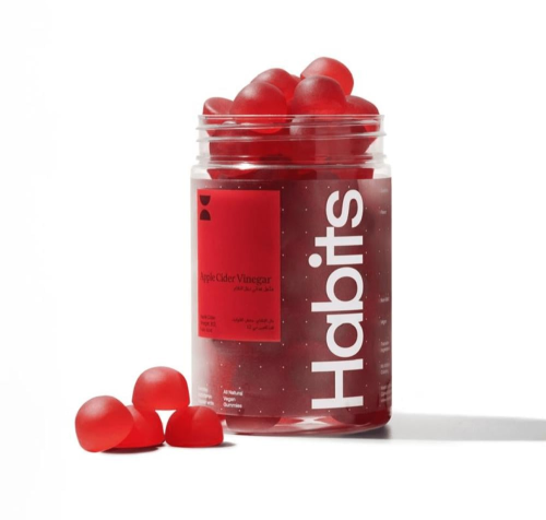 هابتس مكمل غذائي خل التفاح 60 حبه