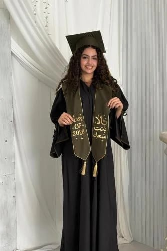 Royal Graduation Robe 2026 "Woner" - Velvet with embroidery and free gift