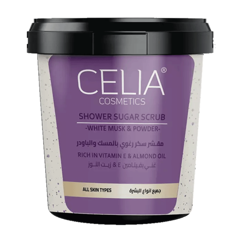 سيليا مقشر سكر رغوي بالمسك الأبيض والباودر 600 جم