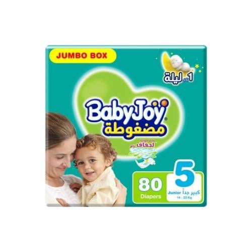 بيبي جوي حفايض بوكس رقم 5 عبوة 80