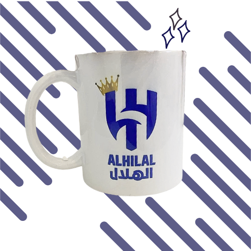 كوب سيراميك بشعار الهلال