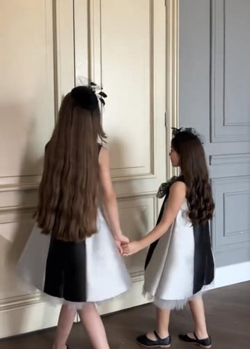 فستان بناتي انيق