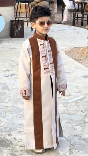 دقلة ولادي مع تطريز تراثي