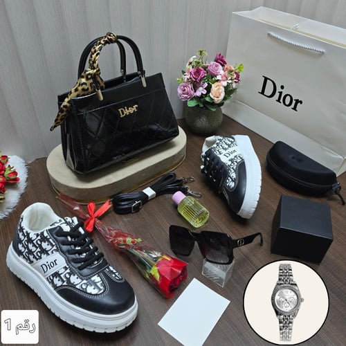 طقم شنطة ماركة ديور