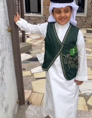 فستان يوم التاسيس ٩٦