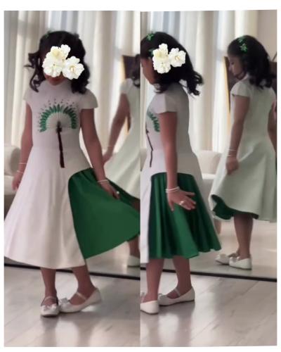 فستان بناتي عزنا بطبعنا