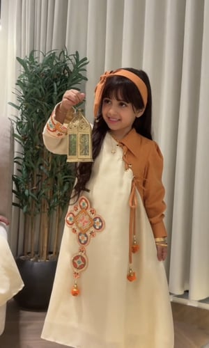 جلابيات أم وبنت بتصميم رمضاني فاخر