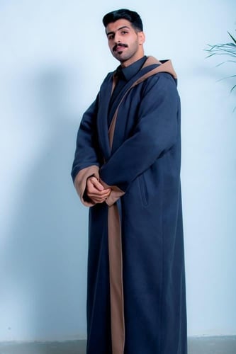 فروة جوخ دبل فيس رجالية تنلبس جهتين