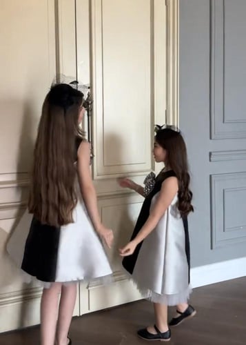 فستان بناتي انيق