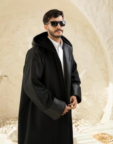 فروة رجالي اسود