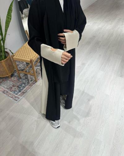 عباية شتوي جوخ اكمام انيقه