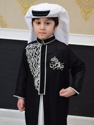 دقله ولادي تطريز فضي