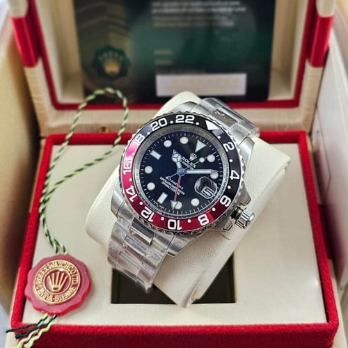 ساعة رجالية فاخرة بتصميم أيقوني وألوان ميناء متنوع...