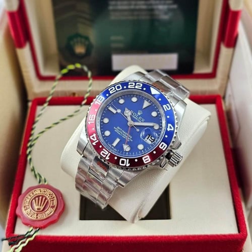 ساعة رجالية فاخرة بتصميم أيقوني وألوان ميناء متنوع...