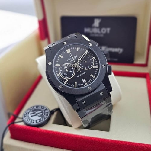 ساعة رجالية كرونوغراف أوتوماتيكية بتصميم جريء وأني...