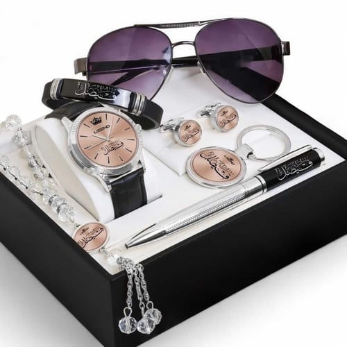 بوكس رجالي فاخر ومخصص - هدية مثالية للرجل الأنيق