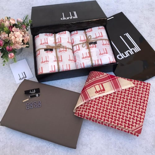 بوكس شتوي رجالي - قماش مميز وشماغ مطرز