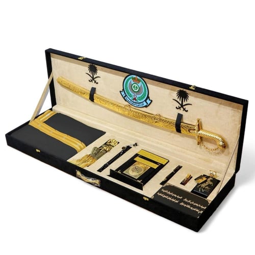 بوكس هدية ترقية عسكري ملكي فاخر بالاسم | الأصيل بر...