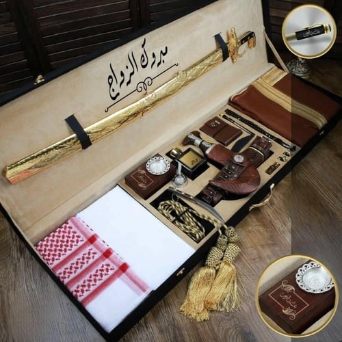 هدية رجالية ملكية - بوكس فاخر متكامل