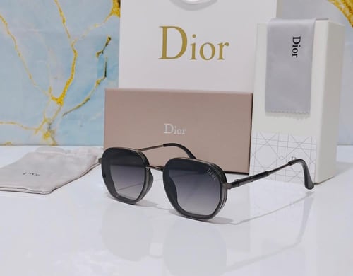 نظارة شمسية رجالية بتصميم هندسي عصري