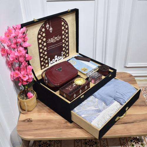 هدية رمضان والعيد النسائية | سجادة، مصحف، شرشف، عط...