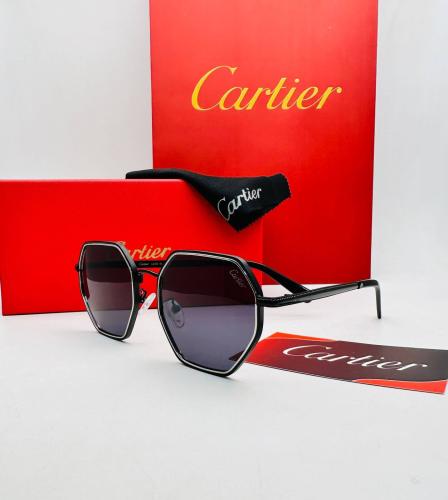 نظارة رجالية شمسية فاخرة بتصميم سداسي أنيق