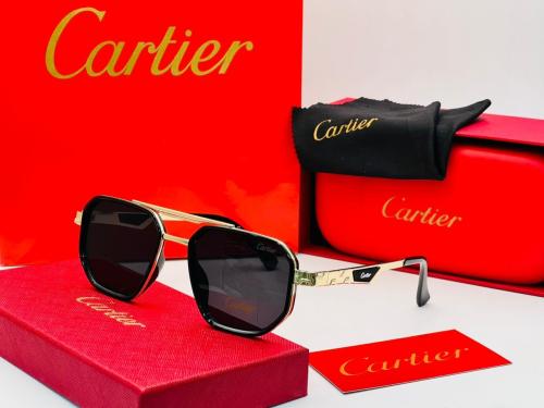 نظارة شمسية رجالية بتصميم هندسي - 3 خيارات