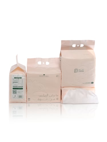 بكج 12 عبوة مناشف قطنية معلقة - 1800 منشفة