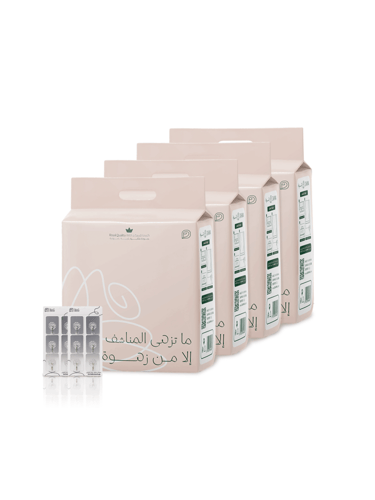 بكج 12 عبوة مناشف قطنية معلقة - 1800 منشفة