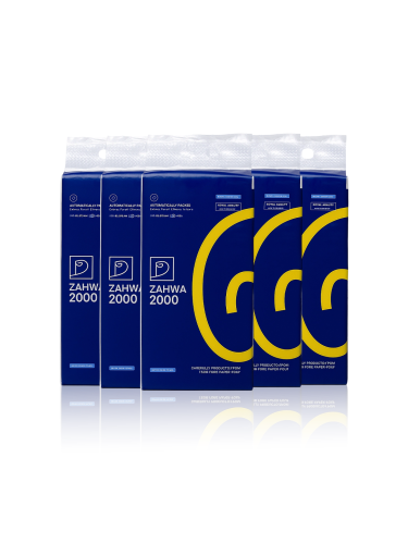مناديل جامبو زهوة 2000 - بكج 5 عبوات مناديل ورقية...